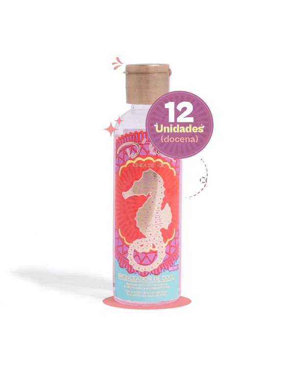 Mini Bronceador de Coco D'Luchi 60 ML X 12