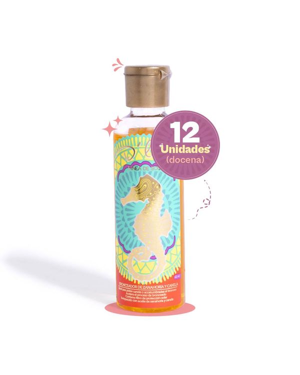 Mini Bronceador de Zanahoria y Canela D'Luchi 60 ML X 12