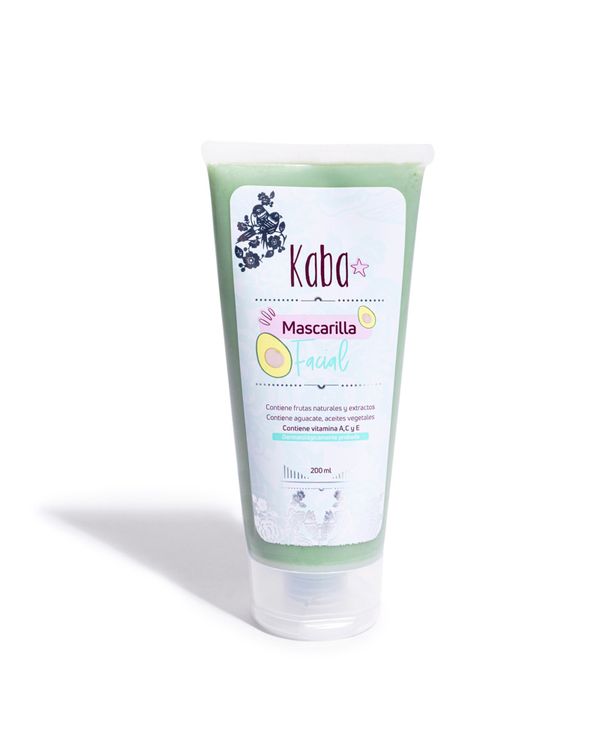 Mascarilla Facial de Aguacate Kaba 200 ML