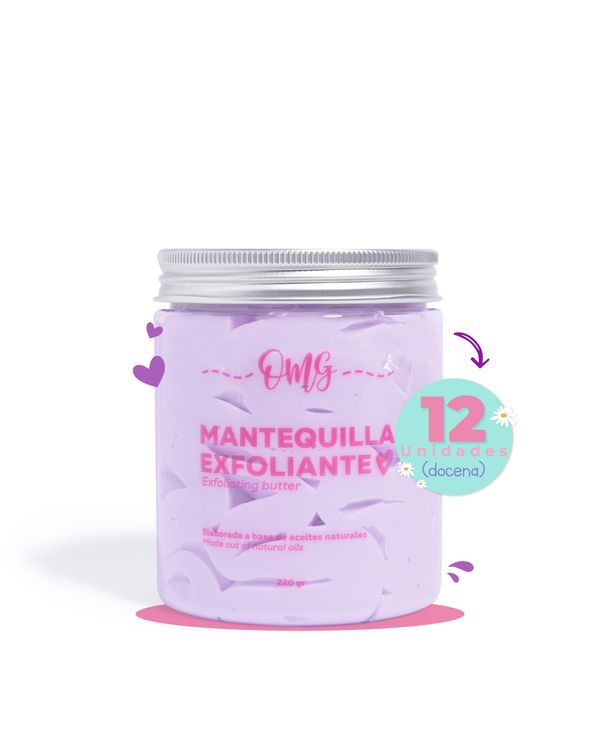 Mantequilla Corporal Exfoliante OMG x 12