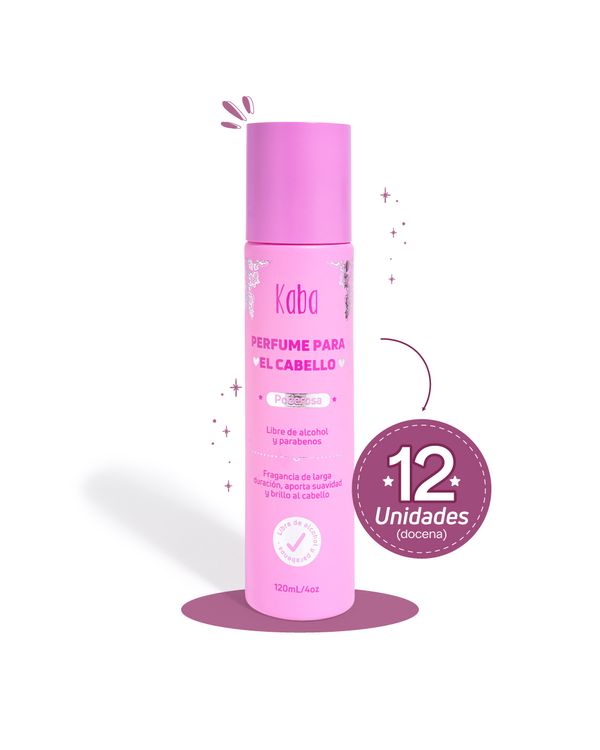 Perfume Capilar Kaba 120 ML x 12